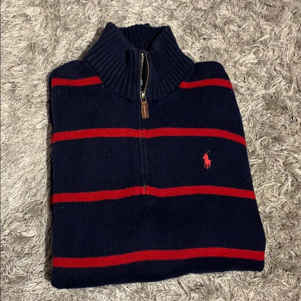 Ralph Lauren Quarter Zip Sweater